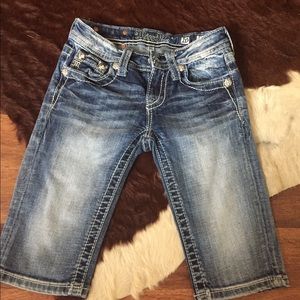 Miss Me Bermuda shorts.